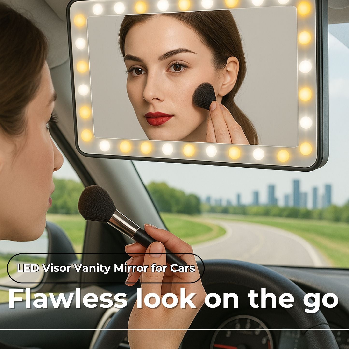Visor Vanity Mirror